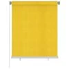 VIDAXL Store Roulant D'extérieur 120x140 Cm Jaune Pehd -Le Coin Detente Boutique 6494b675b3af97.89665468