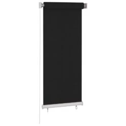 VIDAXL Store Roulant D'extérieur 60x140 Cm Noir