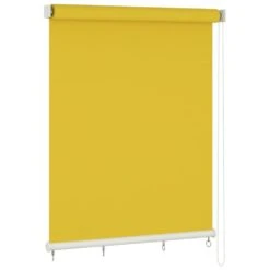 VIDAXL Store Roulant D'extérieur 200x140 Cm Jaune