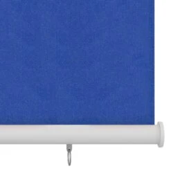 VIDAXL Store Roulant D'extérieur 120x140 Cm Bleu Pehd -Le Coin Detente Boutique 6494b679ee1471.16188234