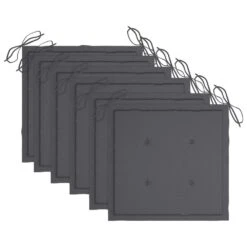 VIDAXL Chaises De Jardin Empilables Avec Coussins 6 Pcs Teck Solide 15 VIDAXL Chaises De Jardin Empilables Avec Coussins 6 Pcs Teck Solide -Le Coin Detente Boutique 6498f838e33051.26137806