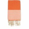 Fouta En Coton Tissage Nid D'abeille Ziwane 100x200cm Orange 2 Fouta En Coton Tissage Nid D'abeille Ziwane 100x200cm Orange -Le Coin Detente Boutique 6499111123e8e3.52634610