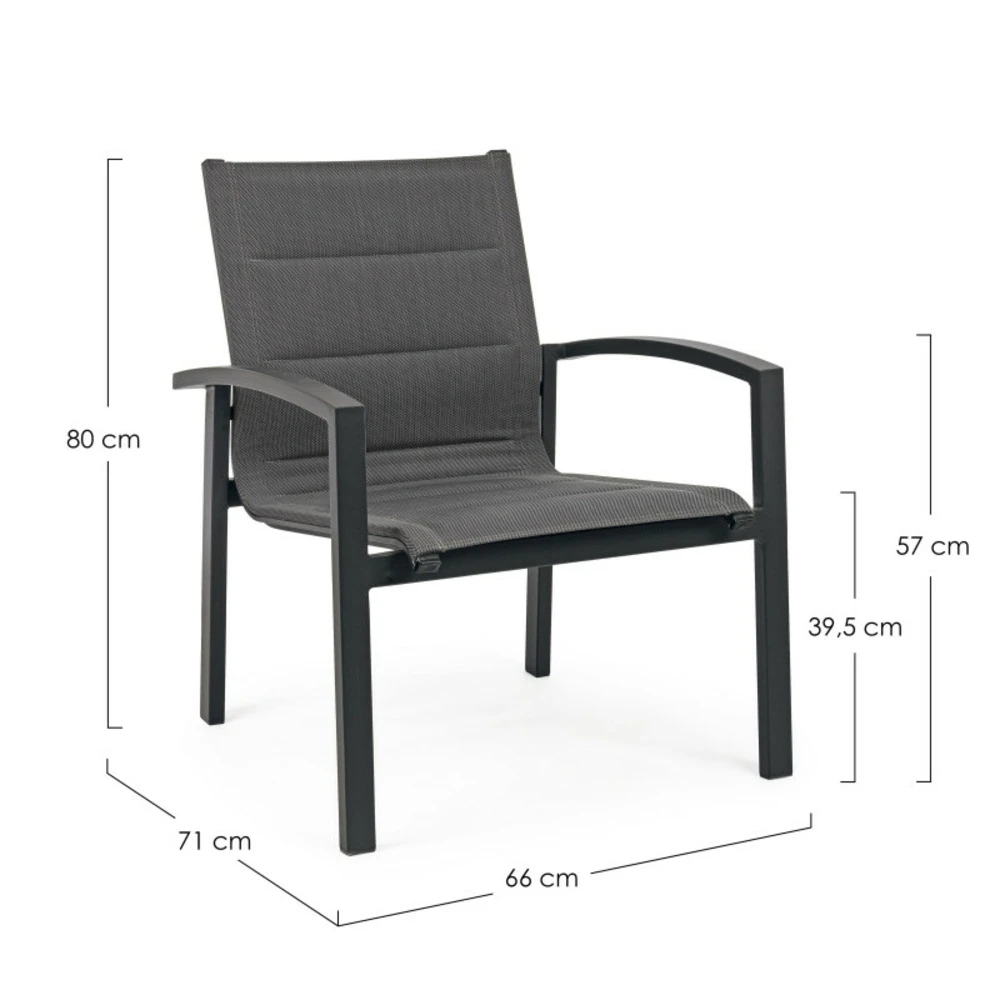 Fauteuil De Jardin Bas Aluminium 6 Fauteuil De Jardin Bas Aluminium – Image 4