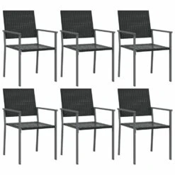 VIDAXL Ensemble à Manger De Jardin 7 Pcs Résine Tressée Acier 12 VIDAXL Ensemble à Manger De Jardin 7 Pcs Résine Tressée Acier -Le Coin Detente Boutique 64999da7c7ac84.93099447