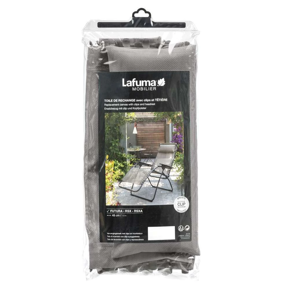 Lafuma Toile De Rechange Pour Relax FUTURA En Batyline Marron - 168x51 Cm 4 Lafuma Toile De Rechange Pour Relax FUTURA En Batyline Marron - 168x51 Cm – Image 2