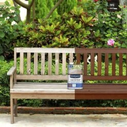 Huile Rénovatrice Teinte Teck Pour Mobilier En Bois Grisé 750 Ml 10 Huile Rénovatrice Teinte Teck Pour Mobilier En Bois Grisé 750 Ml -Le Coin Detente Boutique 809244 002