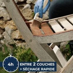 Huile Rénovatrice Teinte Teck Pour Mobilier En Bois Grisé 750 Ml 11 Huile Rénovatrice Teinte Teck Pour Mobilier En Bois Grisé 750 Ml -Le Coin Detente Boutique 809244 004