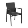 Fauteuil DELIA En Toile Et Aluminium Noir - 56x61x87 Cm 1 Fauteuil DELIA En Toile Et Aluminium Noir - 56x61x87 Cm -Le Coin Detente Boutique 874263 001