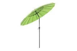Parasol Shanghai En Toile Verte Avec Protection UV - D270 Cm 5 Parasol Shanghai En Toile Verte Avec Protection UV - D270 Cm -Le Coin Detente Boutique 874448 002