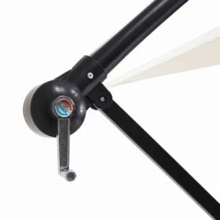 Parasol Déporté Carré 3x3m Aluminium écru -Le Coin Detente Boutique 92eff59ee433e31f