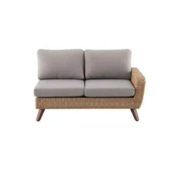 Canapé D’angle 5 Places RIVIERA En Polyrotin Miel/gris - 89x145x75 Cm 11 Canapé D’angle 5 Places RIVIERA En Polyrotin Miel/gris - 89x145x75 Cm -Le Coin Detente Boutique 954115 004