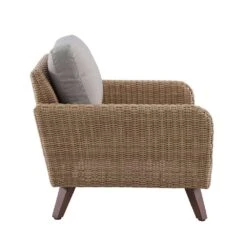 Fauteuil Pour Jardin RIVIERA Gris En Résine Tressée - 88,5x93x75 Cm 13 Fauteuil Pour Jardin RIVIERA Gris En Résine Tressée - 88,5x93x75 Cm -Le Coin Detente Boutique 954117 004