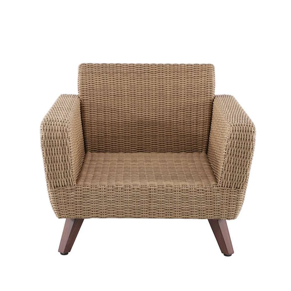 Fauteuil Pour Jardin RIVIERA Gris En Résine Tressée - 88,5x93x75 Cm 8 Fauteuil Pour Jardin RIVIERA Gris En Résine Tressée - 88,5x93x75 Cm – Image 6