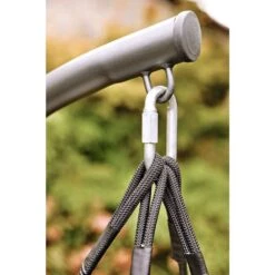 Fauteuil De Jardin Œuf CÉLESTE En Acier Gris - H.196 Cm, D.105 Cm 9 Fauteuil De Jardin Œuf CÉLESTE En Acier Gris - H.196 Cm, D.105 Cm -Le Coin Detente Boutique 954149 005