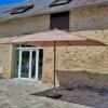 Parasol Droit 4x3 M Taupe Pegasia -Le Coin Detente Boutique a34006b615866a4e