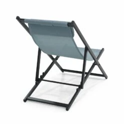 Lot De 2 Transats En Aluminium Bleu -Le Coin Detente Boutique b0a94f84791fbeef