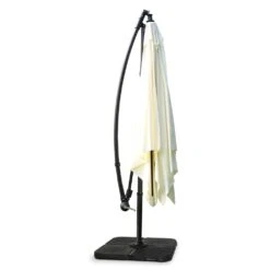 Parasol Déporté Carré 3x3m Aluminium écru -Le Coin Detente Boutique f34f2589ac1f9678