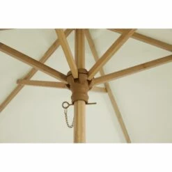 Parasol Droit Reva En Bambou Contreplaqué Et Tissu Beige Clair -Le Coin Detente Boutique f87f8e35613b21b0