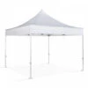 Tente Pliante Blanche En Aluminium 4x4m 480g/m² 50mm